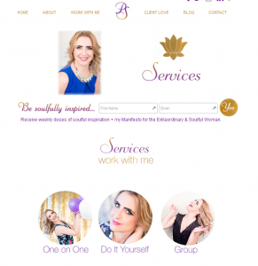 Work with me page
