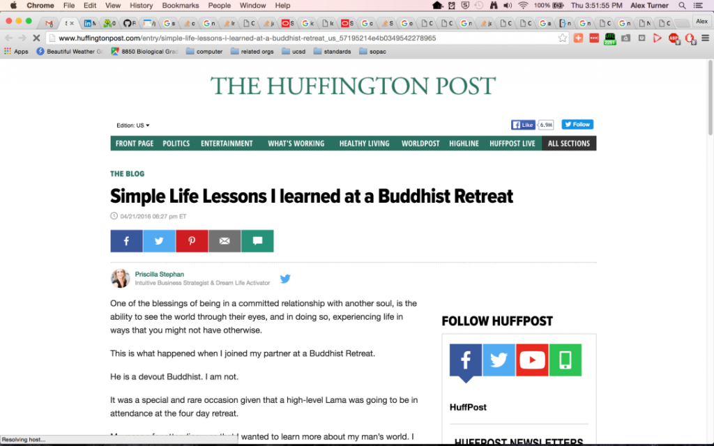 Huff Post Article