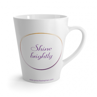 Soulfluent® Leadership: "Shine brightly" (11oz latte mug)
