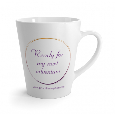 Soulfluent® Explorer: "Ready for my next adventure" (11oz latte mug)