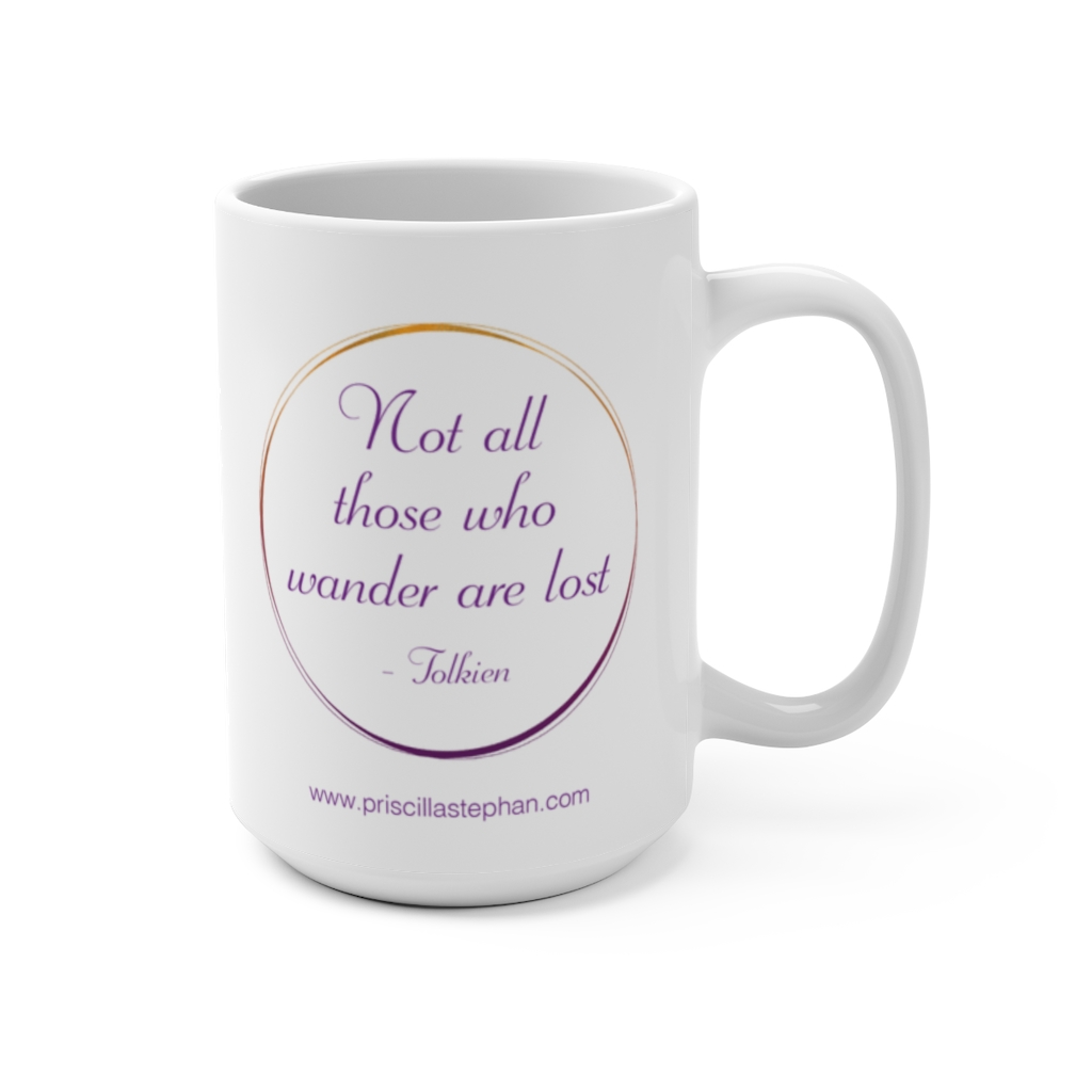 Soulfluent® Leadership Leadership Business Guide + Soulfluent® Explorer: "Not all those who wander are lost" 15oz mug - Image 3