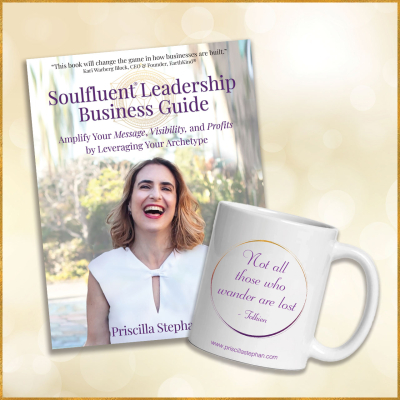 Soulfluent® Leadership Leadership Business Guide + Soulfluent® Explorer: "Not all those who wander are lost" 15oz mug