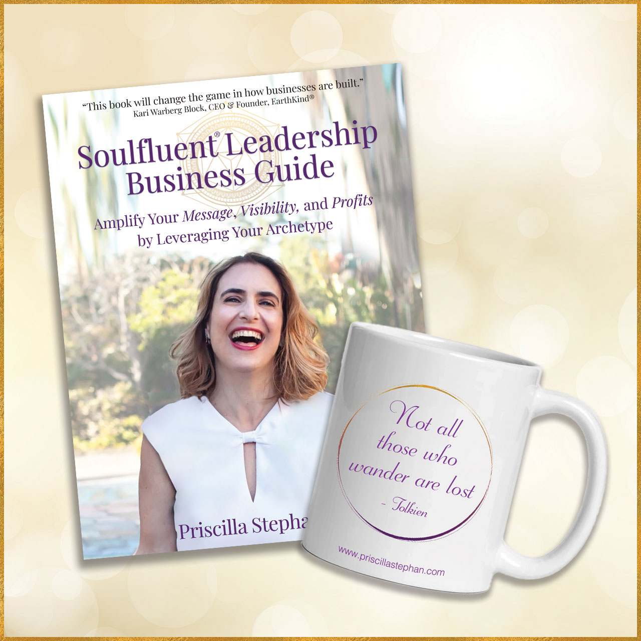 Soulfluent® Leadership Leadership Business Guide + Soulfluent® Explorer: "Not all those who wander are lost" 15oz mug